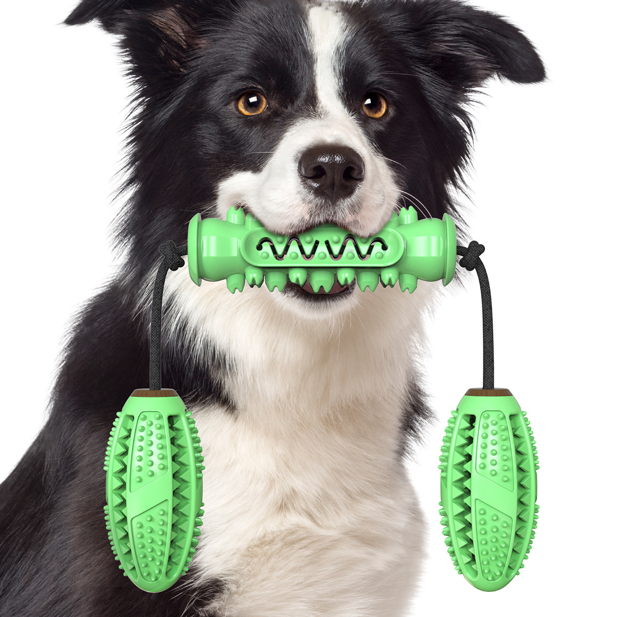 Dog Toy Molar Stick Bite Resistant Toothbrush Dog Toy With Rope 3 Pet Products — image 5