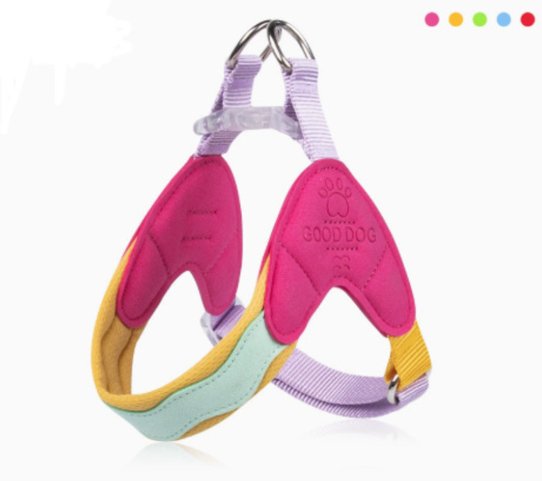 Cinturón de Vestido para Mascotas Pequeñas - Collar con Correa Anti-Escape para Perros y Gatos, Respirable — imagen 1