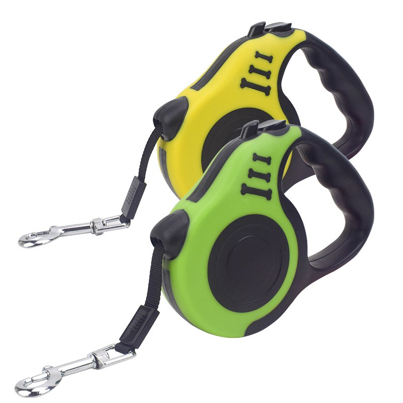 Correa de Perro Retráctil de Nylon Automática Cinta de Tensión Multicolor para Caminata con Perros Ajustable — imagen 10