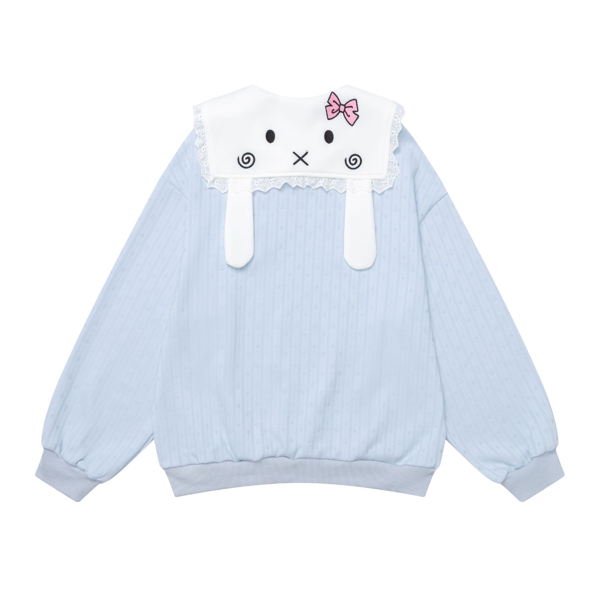 Embroidered rabbit hoodie — image 3