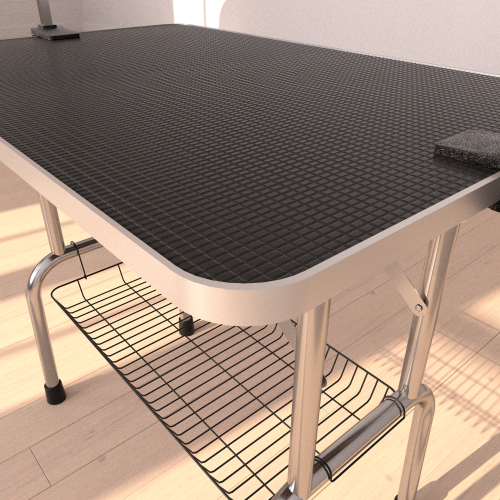 Mesa de Peinado para Mascotas Grandes con Brazos Ajustables y Pinzas, 42 Pulgadas — imagen 8