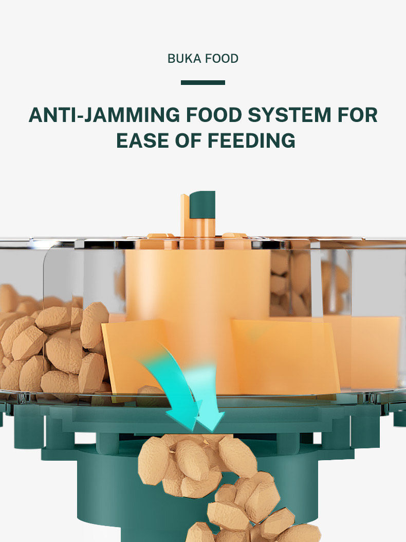 Intelligent Cat Feeder Pet Feeding Timing and Quantitative Feeding Machine Cat Food and Dog Food Automatic Feeding Compact — image 3
