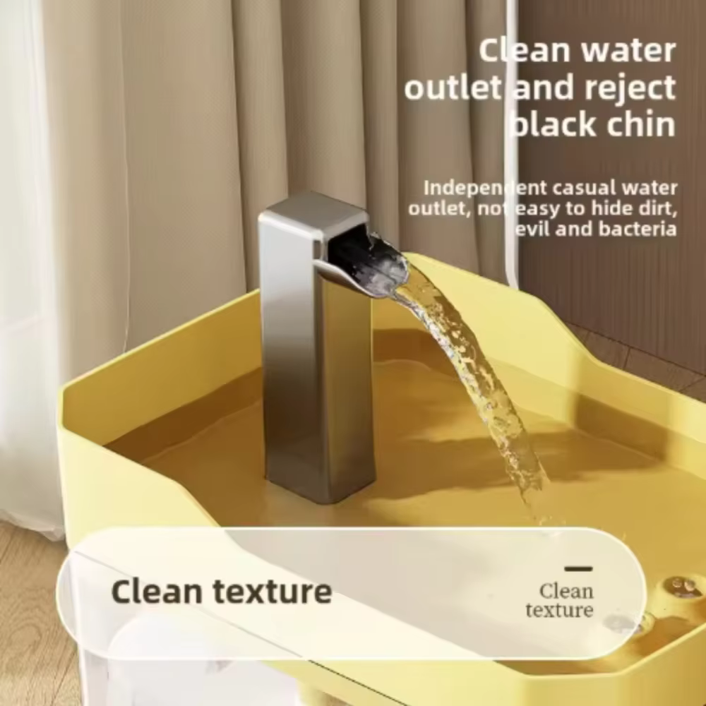 Cat Water Fountain, 1.5L Recirculating Pet Water Dispenser, USB Powered, Silent, with Filter Foam for Cats and Small Dogs — image 6