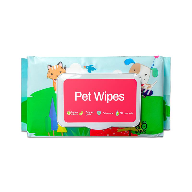 Limpieza para Perros y Gatos: Toallitas Hidratantes Sin Fragancia, Basadas en Plantas, Fáciles de Usar, Hiposensibles — imagen 1