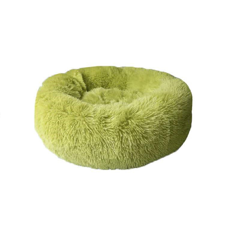 Almohada Redonda de Pelo Largo para Gatos con Funda Antideslizante — imagen 7