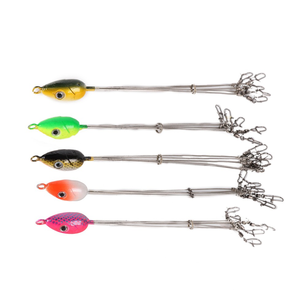 Grupo de equipo de pesca ataque lura falsa — imagen 3