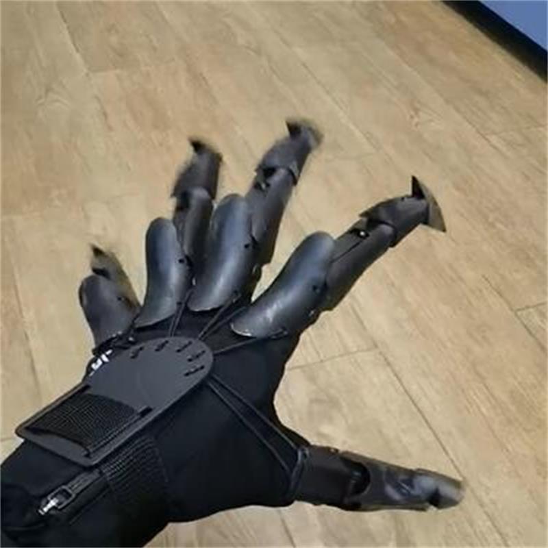 Garras de Dragón Negro - Manos Flexibles y Cambiables para Juegos de Halloween, Accesorios de Terror y Fantasía — imagen 5