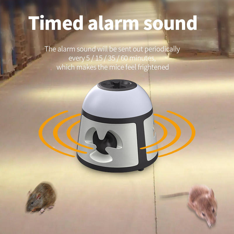 360 degree rodent repeller indoor pest repellent control ultrasonic plug in mouse repeller ultrasonic — image 5