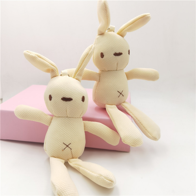 Korean Velvet Wishing Rabbit Bouquet Rabbit Corn Rabbit Doll Valentine's Day Bag Accessories Plush Rabbit Hand Gift — image 1