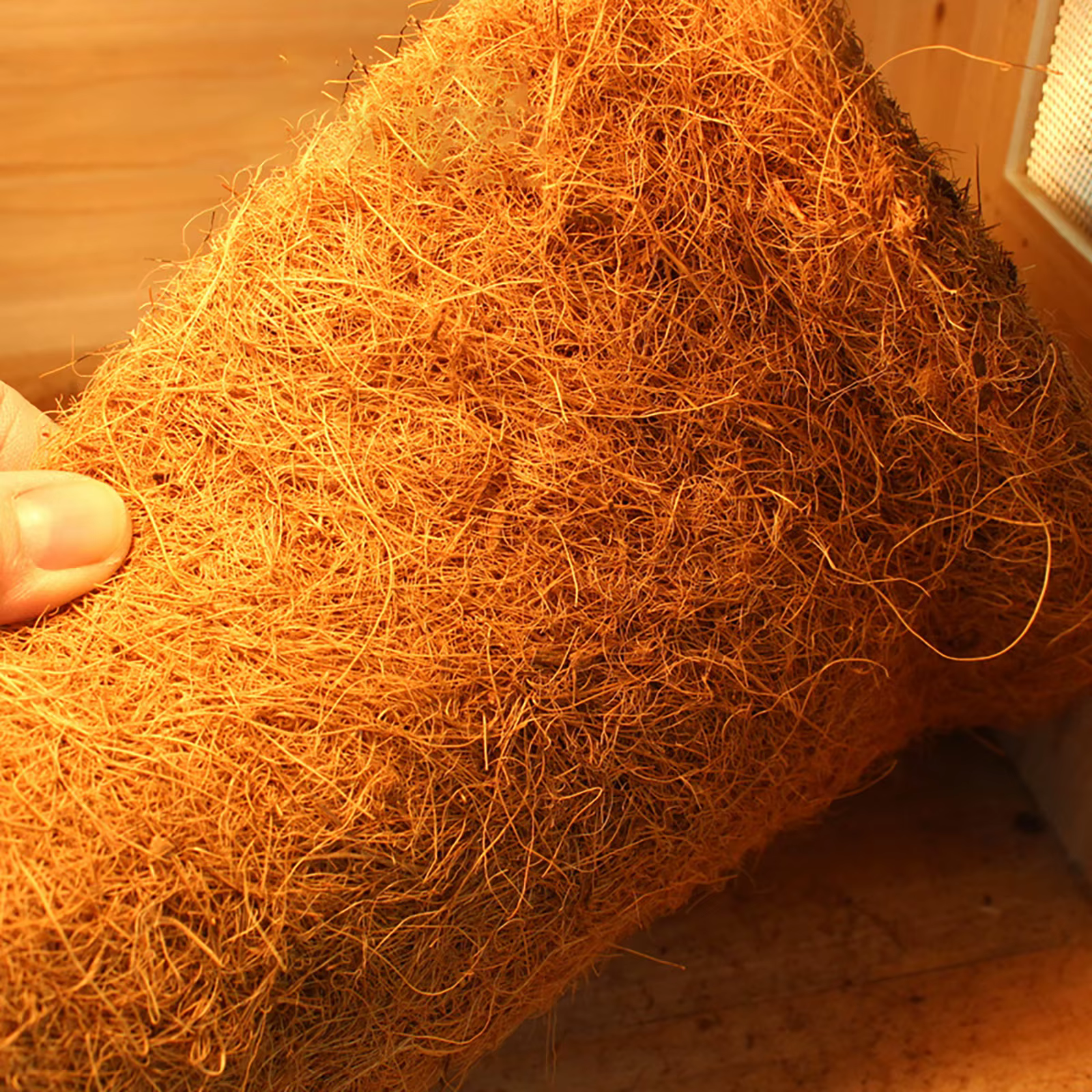 Reptile Carpet Mat Coconut Fiber - Snake Bedding Bunny Rabbit Lizard Cage Mat — image 1