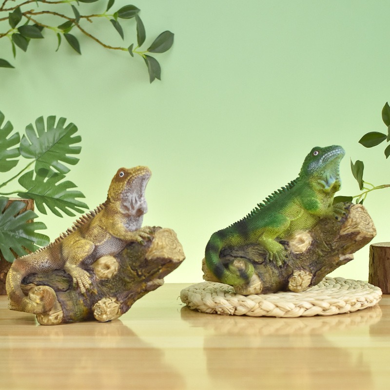Lizard ornament home living room wine cabinet — image 4
