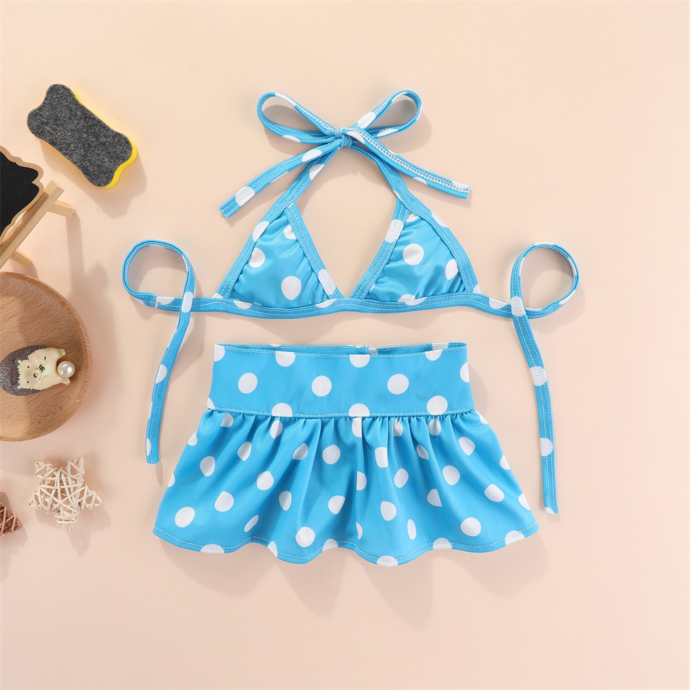 Conjunto de ropa de verano para mascotas - Vestido de baño con muñeco de playa para gatos y perros — imagen 3