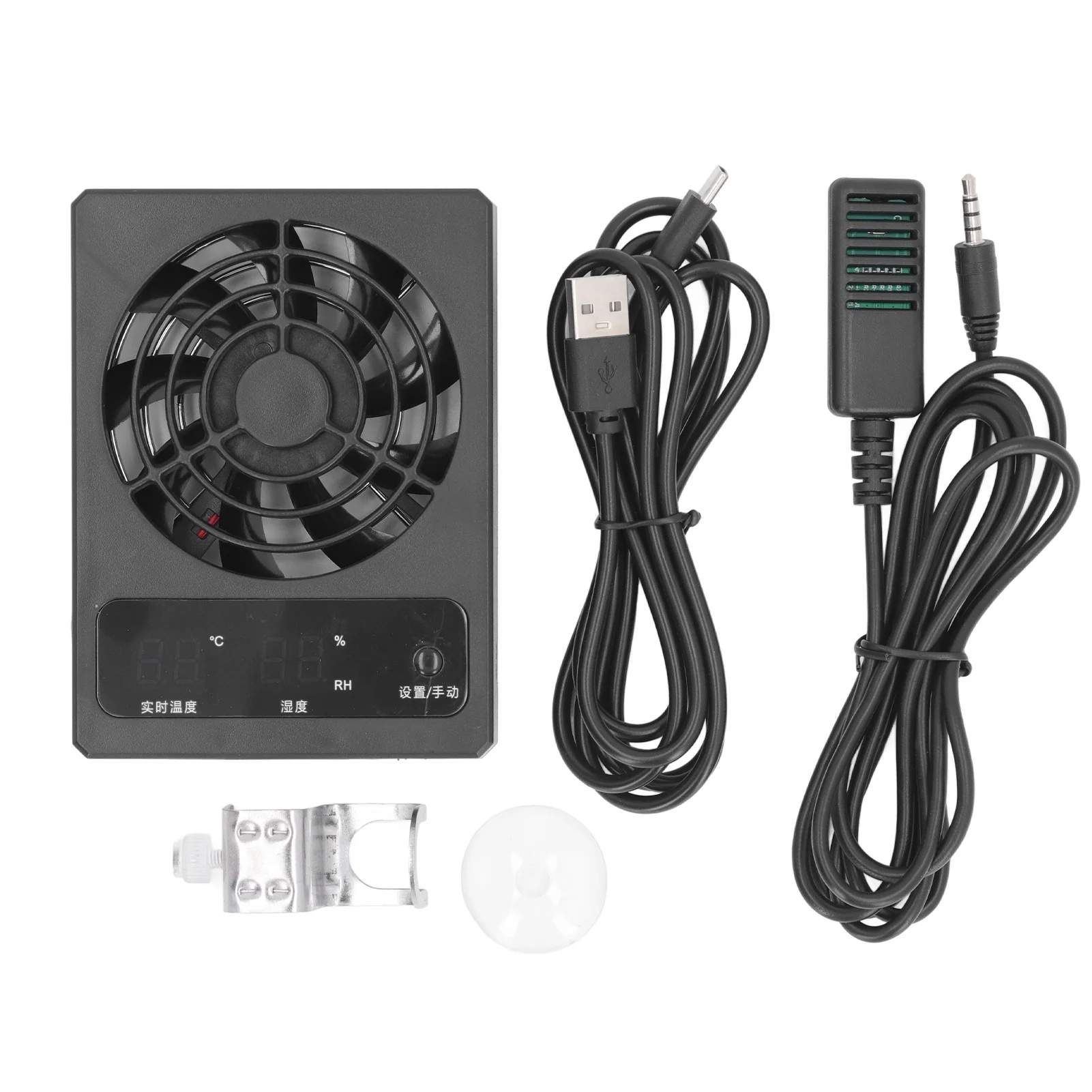 Ventilador de Circulación de Aire para Reptiles Silencioso Inteligente para Serpientes y Anfibios