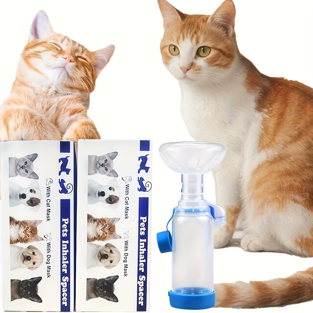 Adjustable Pet Nebulizer Mask, Large-Capacity Aerosol Spacer, Respiratory Care for Pets — image 2