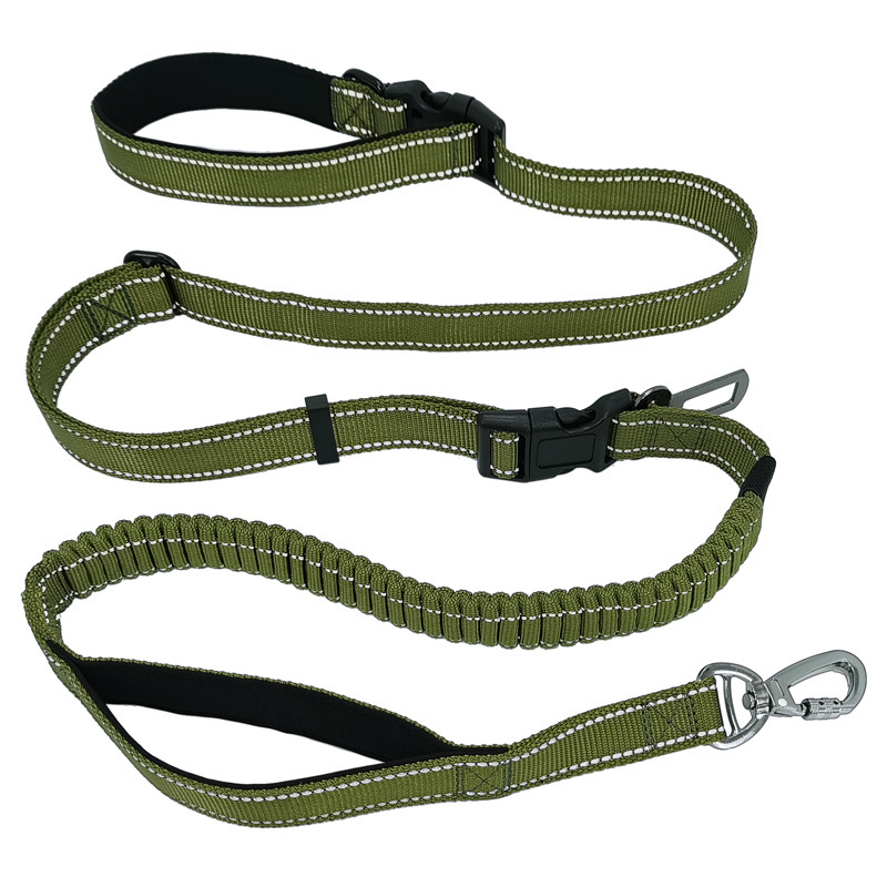 Outdoor Pet Supplies Traction Rope Function Dog Leash 6 In 1 Hands-Free Reflective Explosion-Proof Rushing Walk Dog Running Leash — image 8