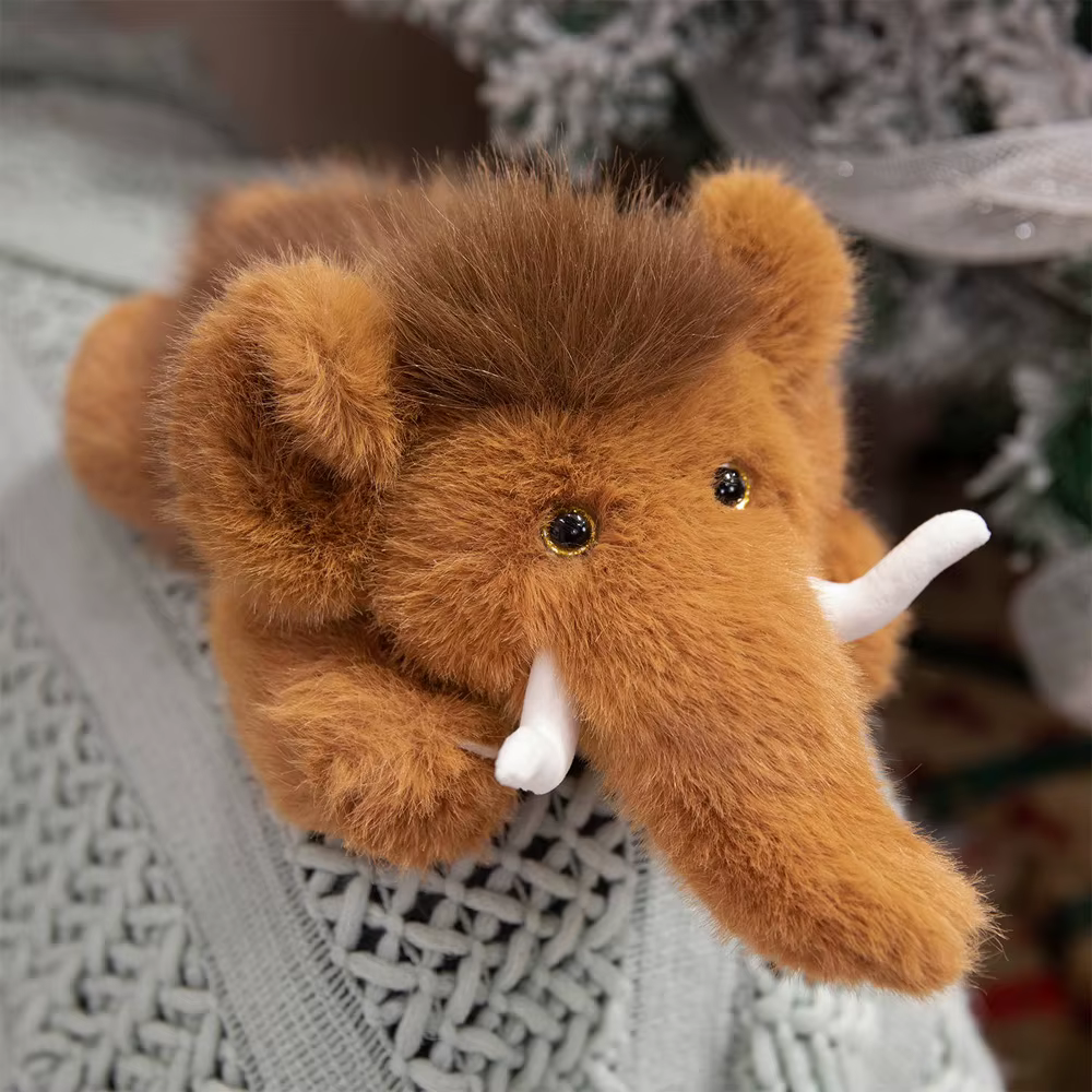 Mamut de Peluche Realista para Decoración Hogareña, Juguetes para Niños y Adultos, Regalo Navidad Cumpleaños — imagen 6