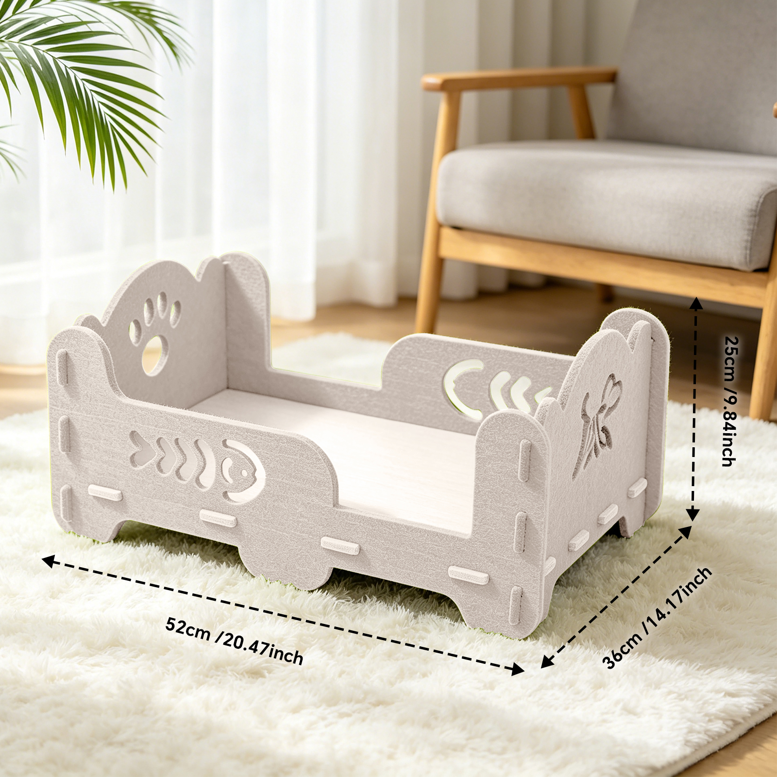 Solo Recogida en Tienda - Cama para Gato Único — imagen 7