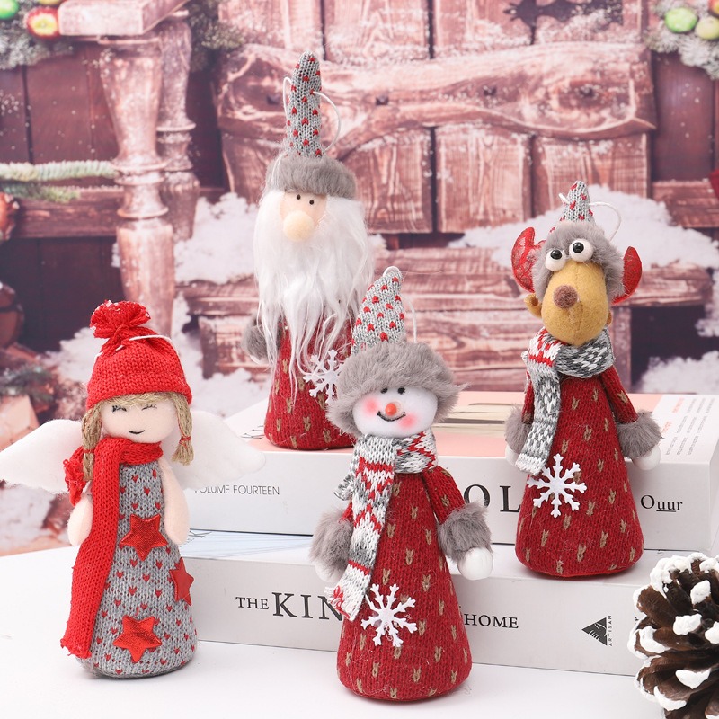 Christmas Decorations Creative Angel Old Man Pendant Christmas Tree Small Pendant Deer Pendant — image 9