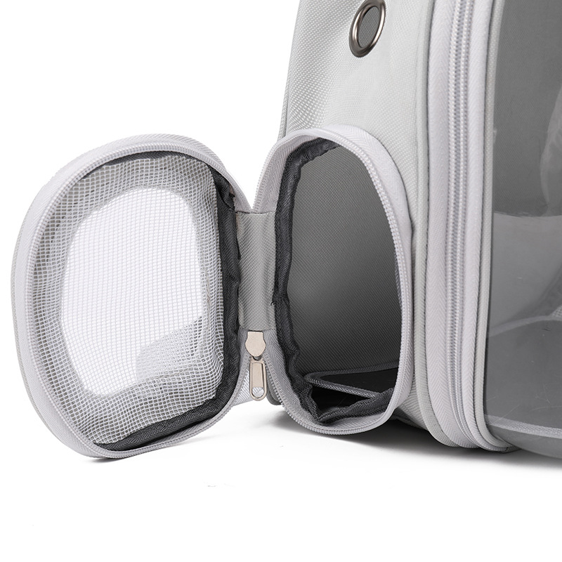 Transparent Cat Bag New Portable Space Capsule Pet Bag Breathable Double Shoulder Cat Backpack — image 4