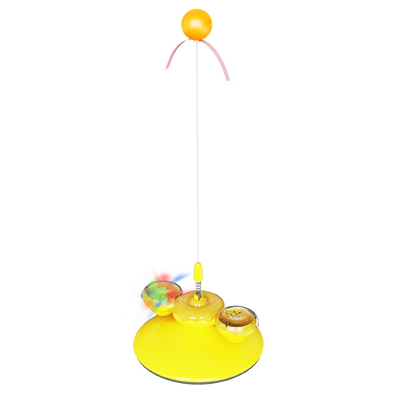 Juguetes de Estimulación para Gatos - Teaser con Donut para Reducir Aburrimiento — imagen 7