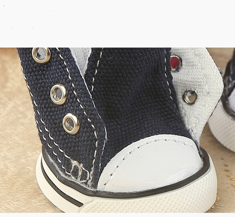 Zapatos para Mascotas de Denim y Canasta Transpirables y Cómodos — imagen 5