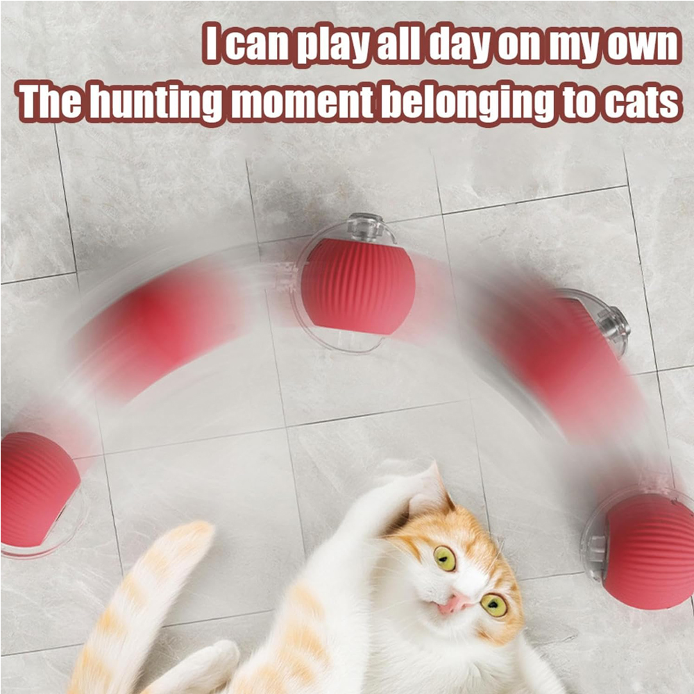 Pelota Interactiva Eléctrica para Perros y Gatos, Juego Inteligente para Interior — imagen 5