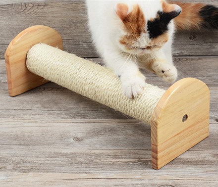Columna de Rasguñar para Gatos - Estructura de Escalada y Juguetes para Mascotas — imagen 4