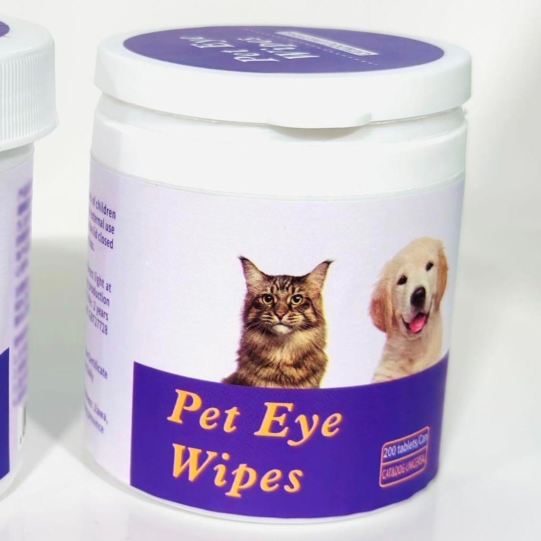 Toallitas Húmedas para Dedos 3 en 1 para Perros y Gatos, Toallitas de Limpieza Dental, Refrescante de Aliento, Toallitas Dentales Suaves para Ojos, Oídos y Cuidado Dental, Paquete de 50