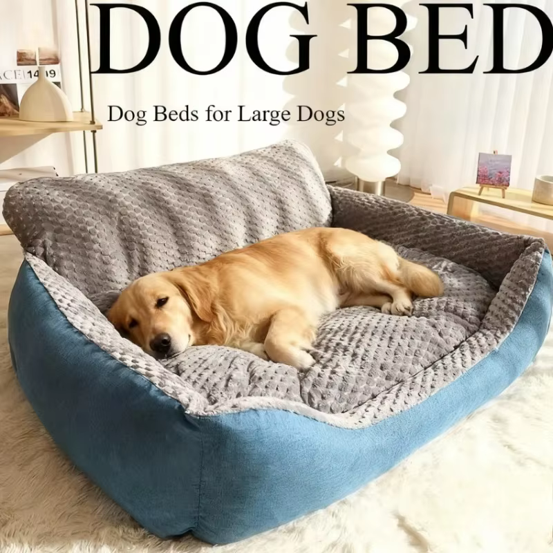 Dog Beds for Large Dogs/autumn and winter Warm Bed Pet Mat – Extra Large Size for Big Breeds/human bed Washable/Cover bed/sofa — image 1