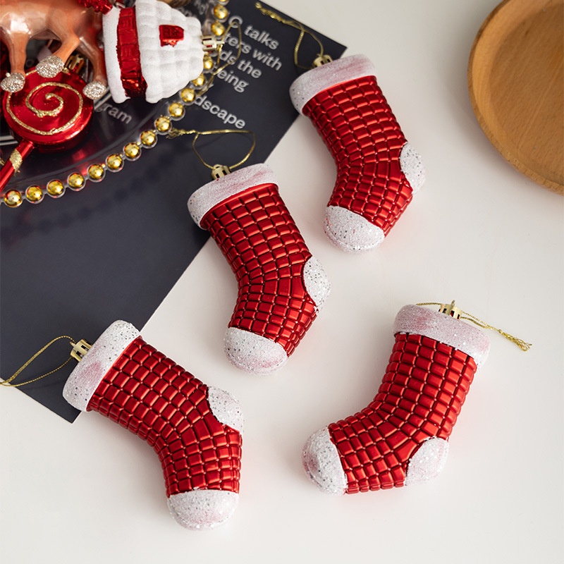 Christmas Decoration Reindeer Hanging Ornament Candy Cane Ice Stick Creative Christmas Hanging Decor for Wardrobe Scene Decoration Gift — image 4