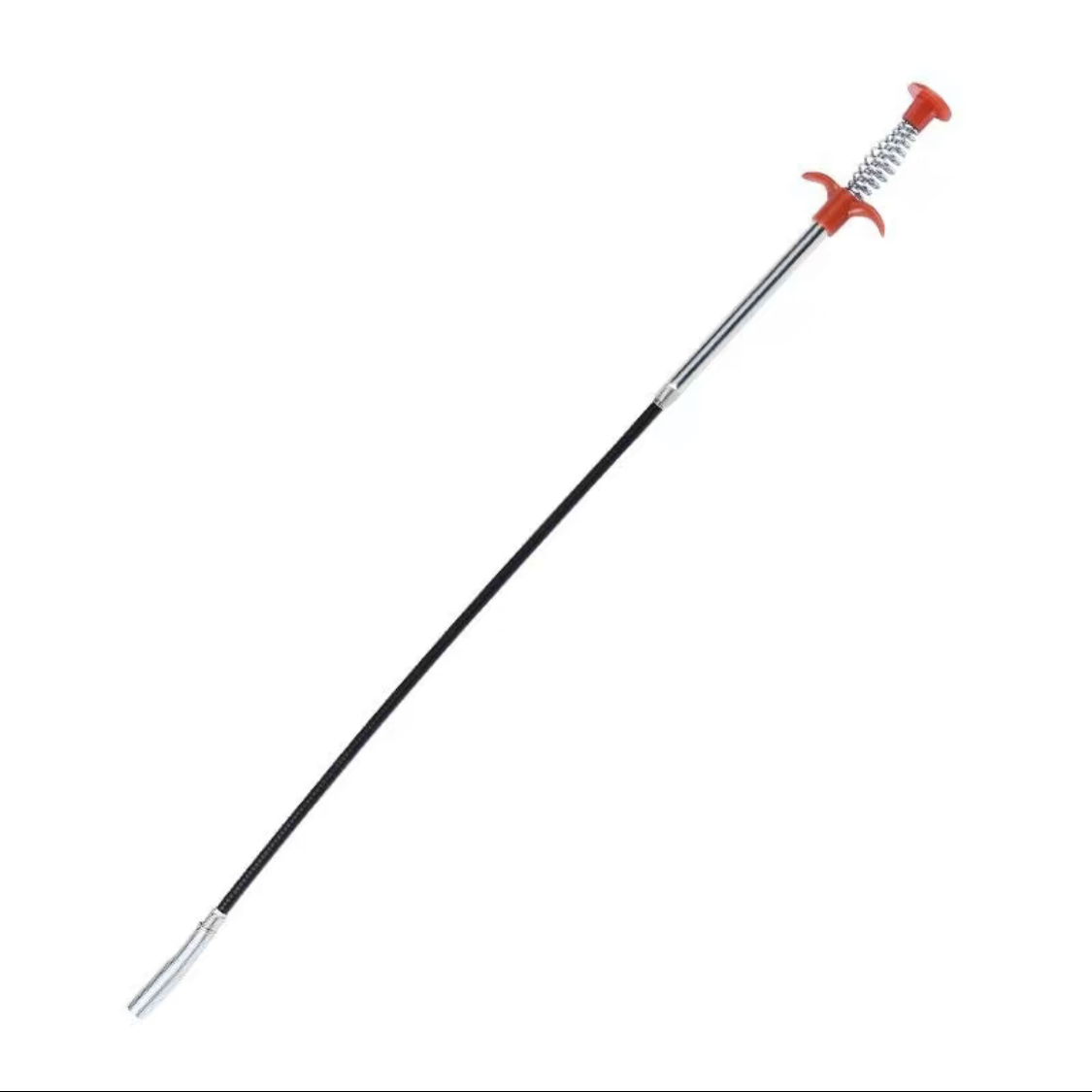 Drain Snake, 63in 33in Drain Clog Remover, 60cm 160cm Spring Pipe Dredging Tools, Drain Cleaner Sticks Clog Remover Cleaning Tools, Gutter Cleaning Tools Drain Cleaner For Toilet Sewer Shower Kitchen — image 3