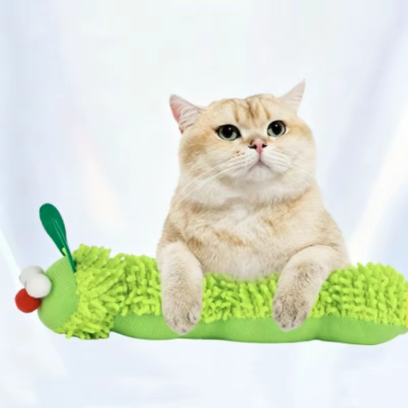 Juguete de felpa para gato: alivio del aburrimiento, resistente a rasguños y mordidas, accesorio de juego para animales pequeños, autoestimulación divertido — imagen 4