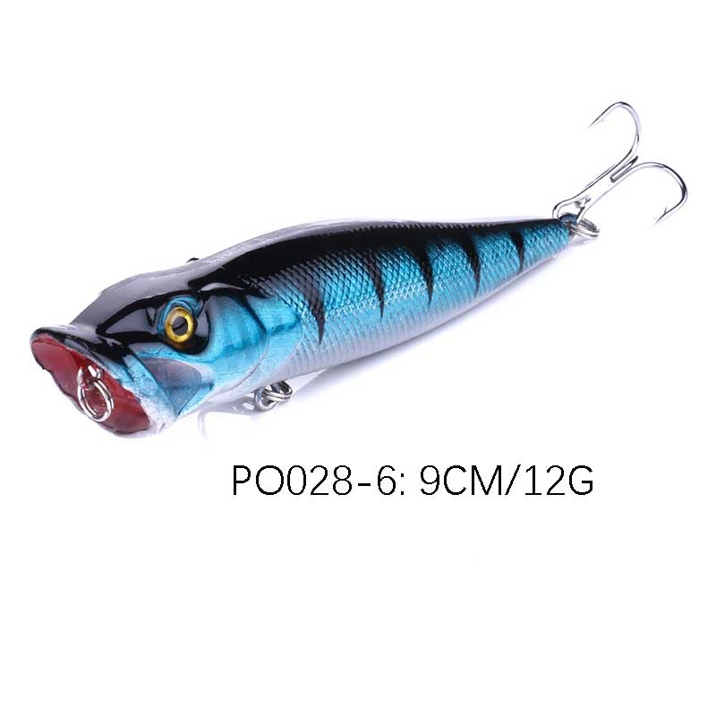 Señuelo de Pesca Boca Grande Tipo Wave Steak, Cebo Duro de Golpe en el Agua — imagen 12