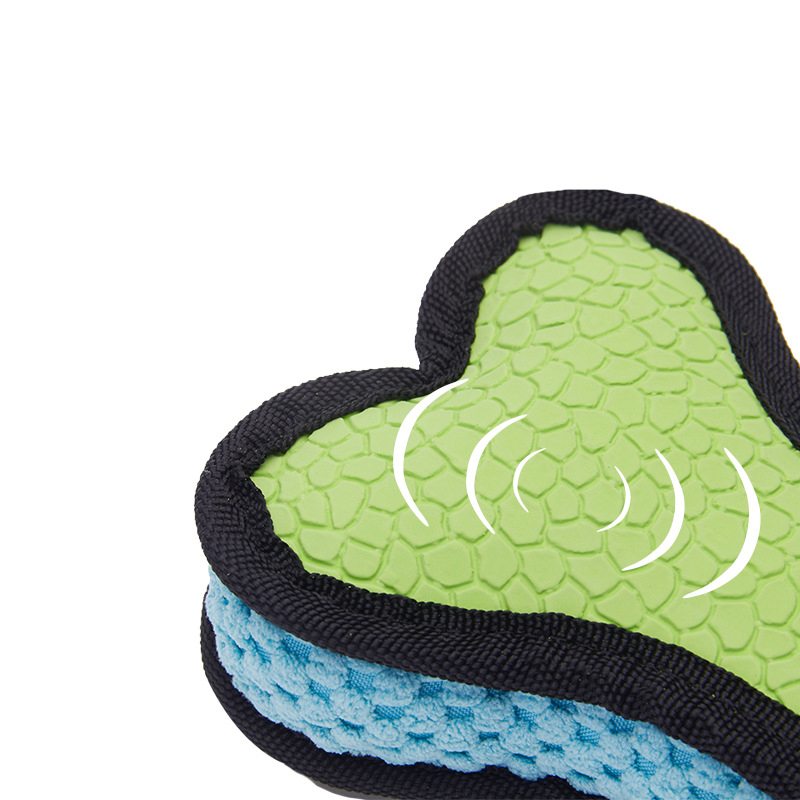 Juguetes de Sonido para Mascotas Serie Felpa de Látex Rugby Interactivo — imagen 2