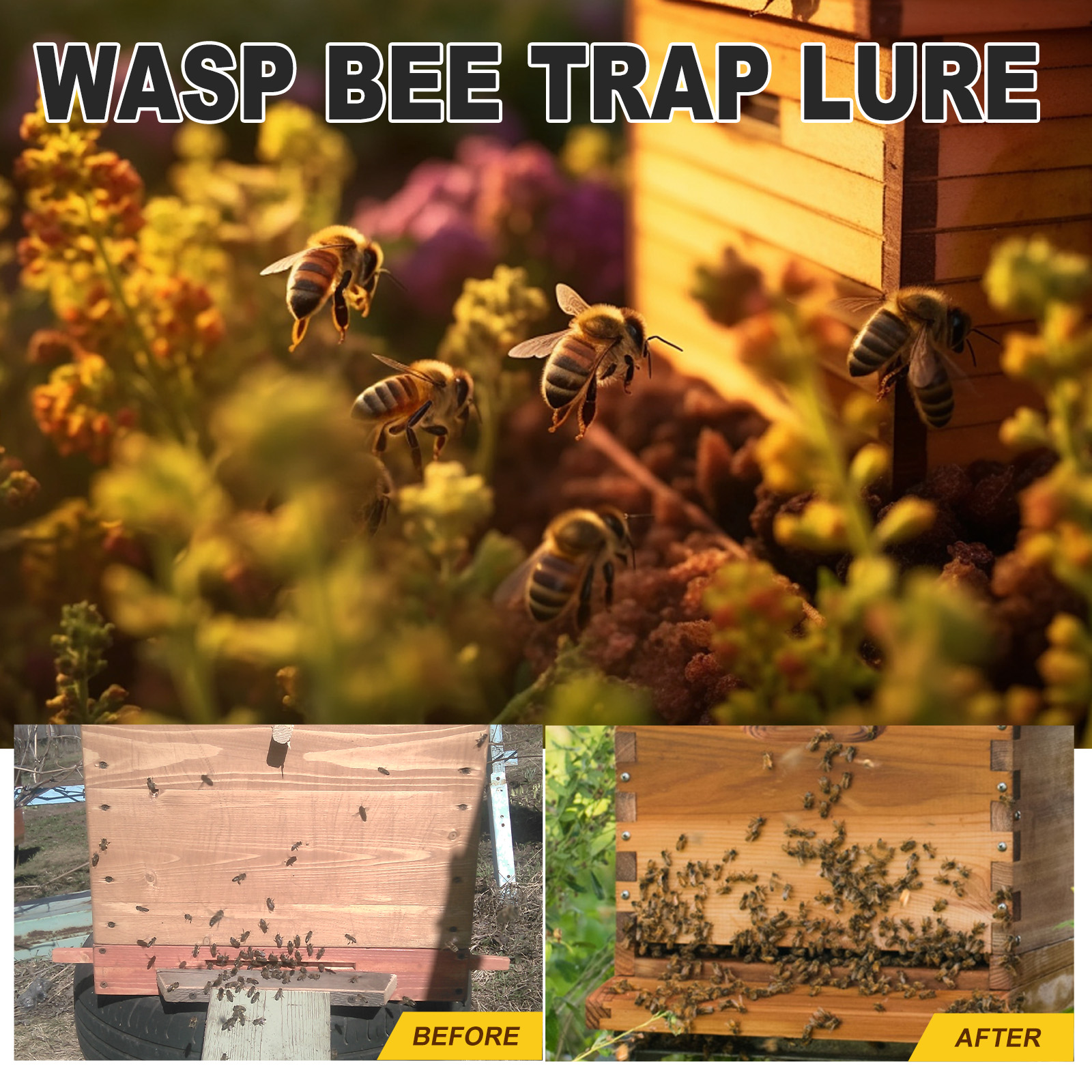 Moonspry Bee attractant, bee attractant essence for field horticultural bees — image 5