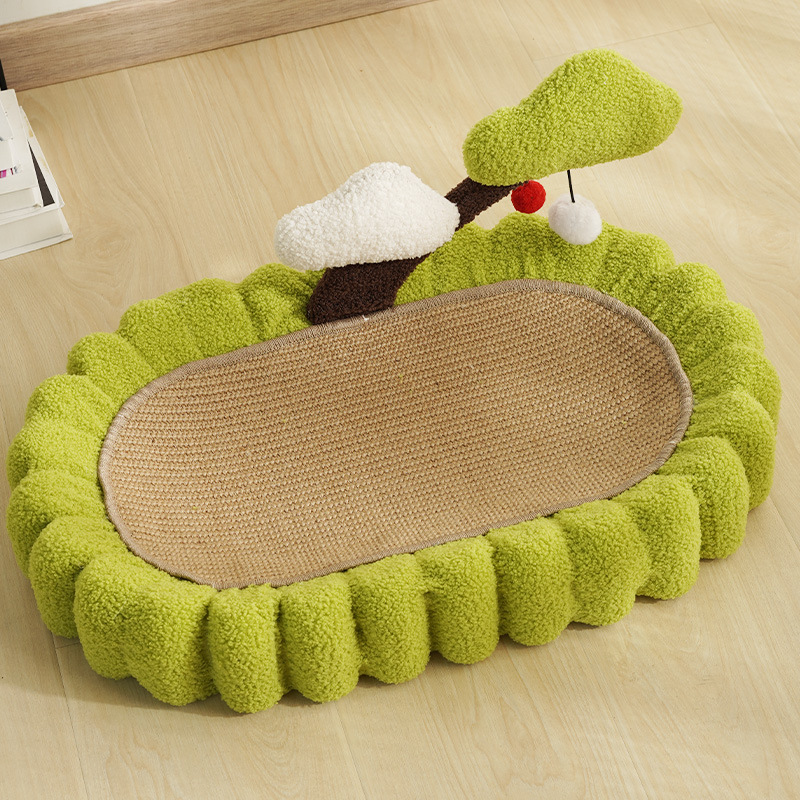 Money Tree Cat Scratch Pot Cat Scratch Pad Wear resistant and Durable Cat Scratch Pot Cat Scratch Column Cat Toys Pet Supplies — image 5