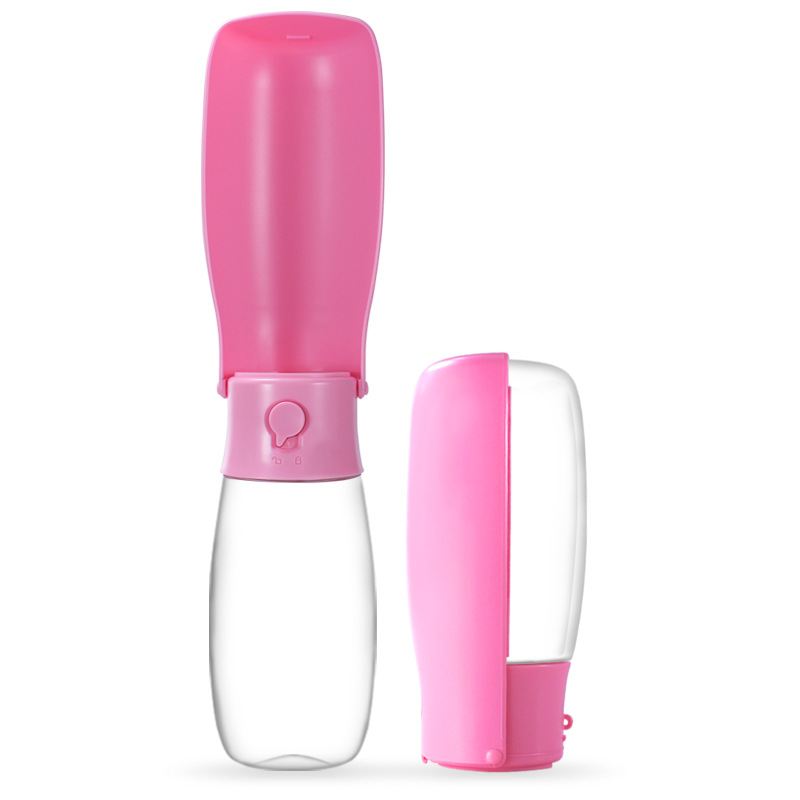550ML Large Capacity Dog Water Bottle Outdoor Supplies Outdoor Cat Feeding Water Dispenser Portable Pet Folding Water Cup — image 7