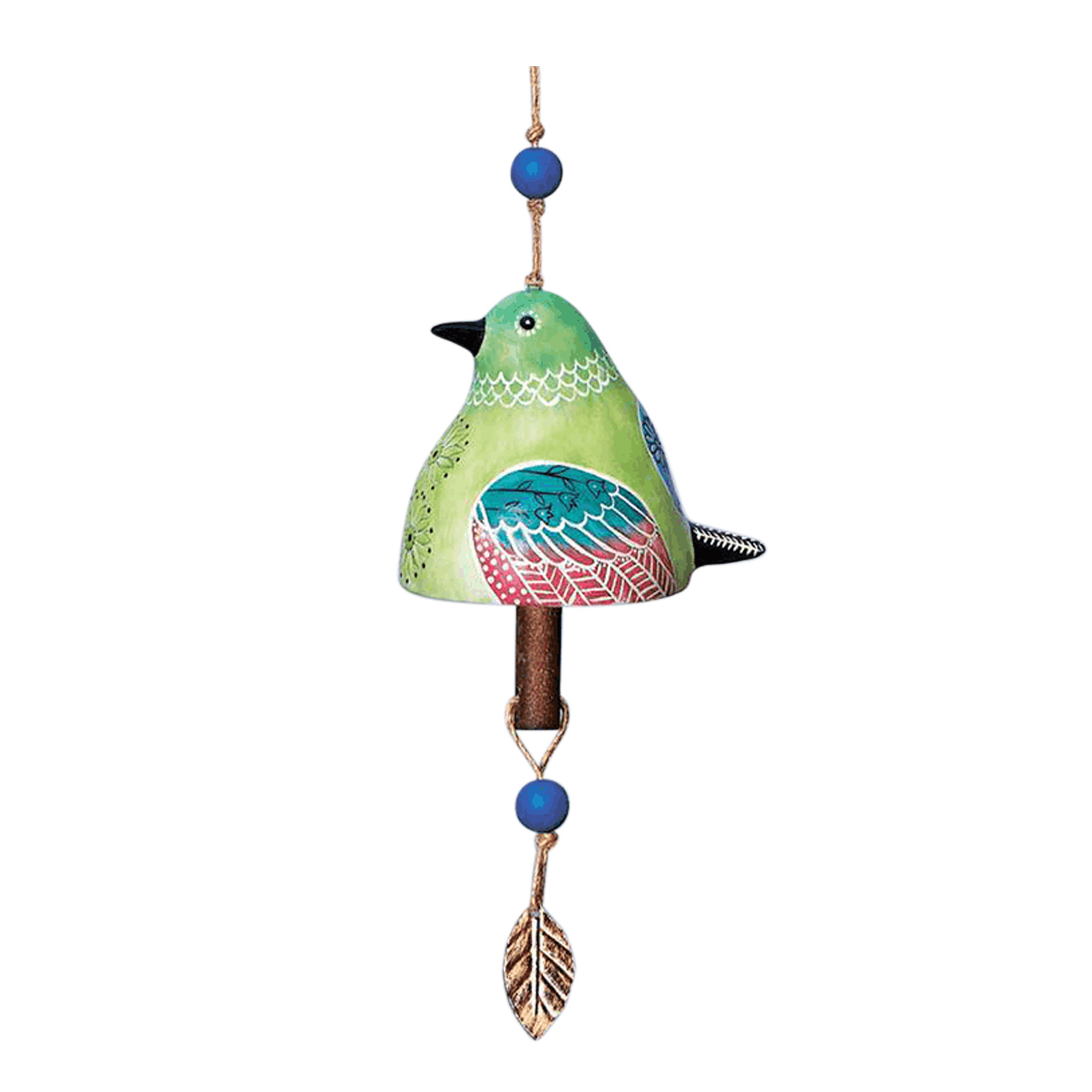 BIRD SONG BELL Resin Handicraft Wind Chime Pendant Garden Home Decoration — image 10