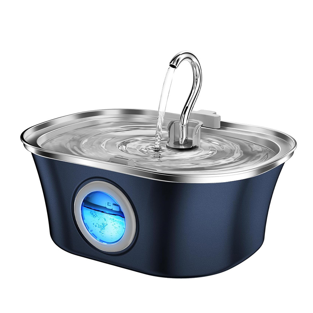 Stainless Steel Smart Pet Water Dispenser with Automatic Circulation and Filtration, Large Capacity Feeder for Cats and Dogs — image 7