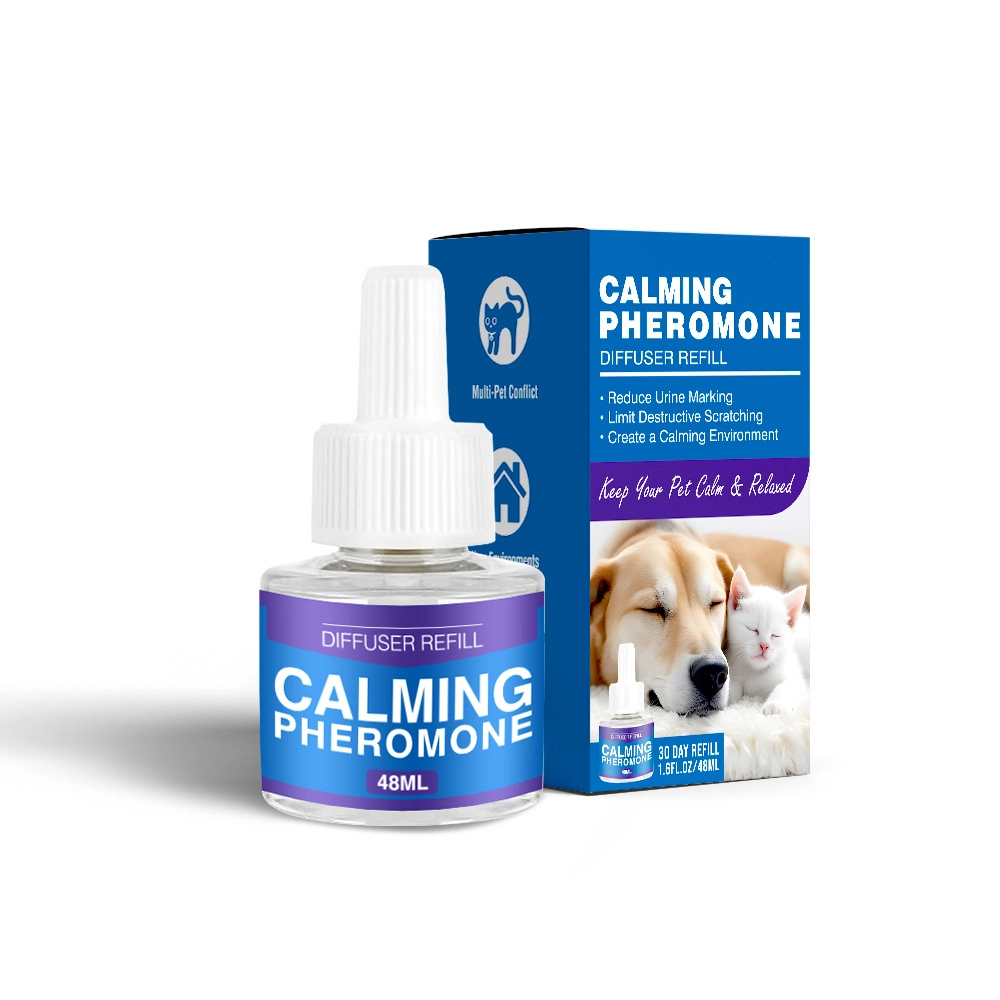 Cat Calming Pheromone Spray Pet Pheromone Mood Soother Anti-Stress Electric Heating Set — image 8