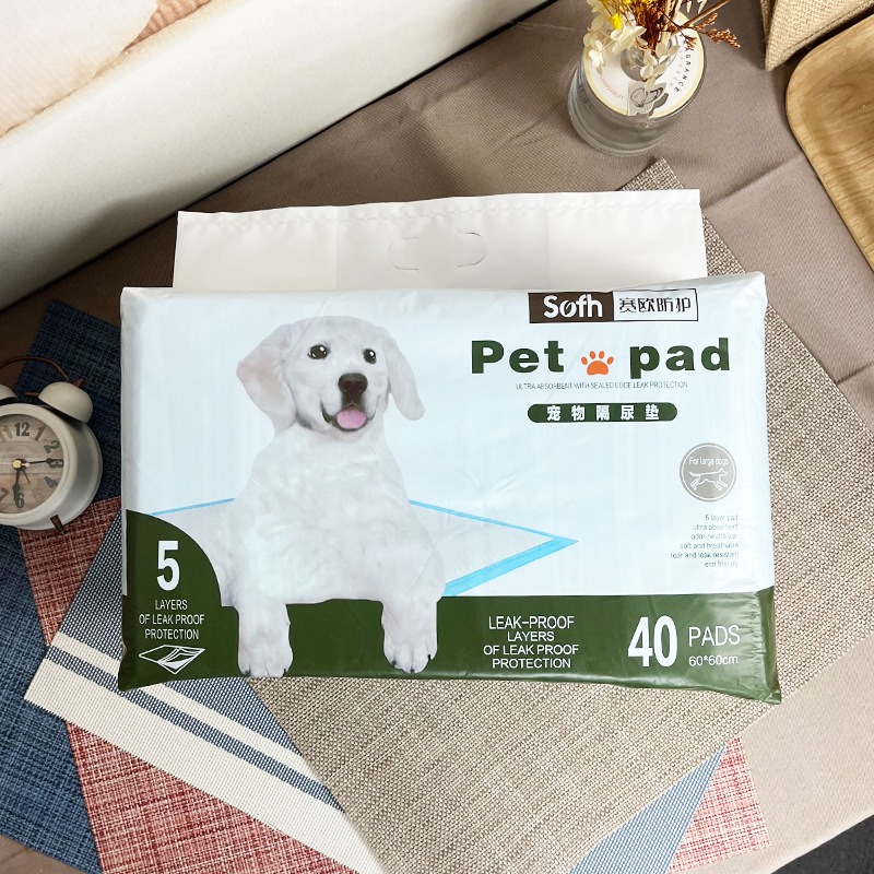 Dog Diaper Absorbent S Size 100 Pieces Thickened Deodorant Dog Pee Pad Diaper Pet Diaper — image 8