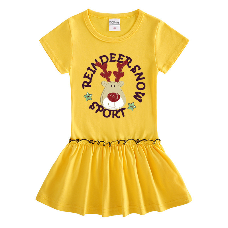 Christmas Deer Girl Dress — image 8