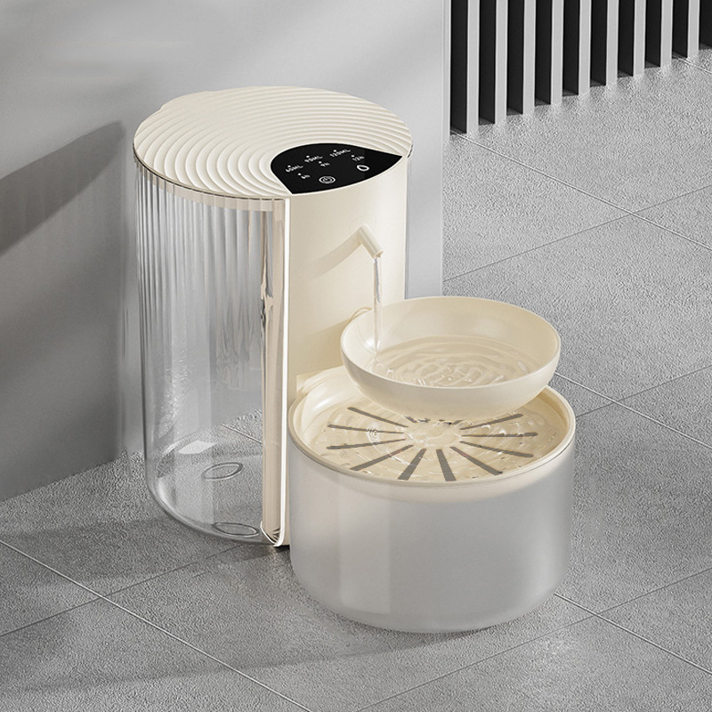 Pet Smart Water Dispenser with Filtration and Waste Separation, Tilt-Style Automatic Cat Water Fountain, Wireless 3L Large Capacity Water Dispenser — image 4