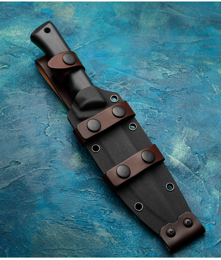 High Hardness Multi-functional One Knife Mountaineering Camping Outdoor Fishing Survival Self-defense Knife — image 3