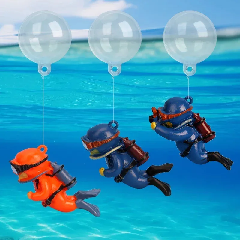 Decoraciones populares para tanques acuáticos - Accesorios de paisaje y regalos para mascotas acuáticas — imagen 4