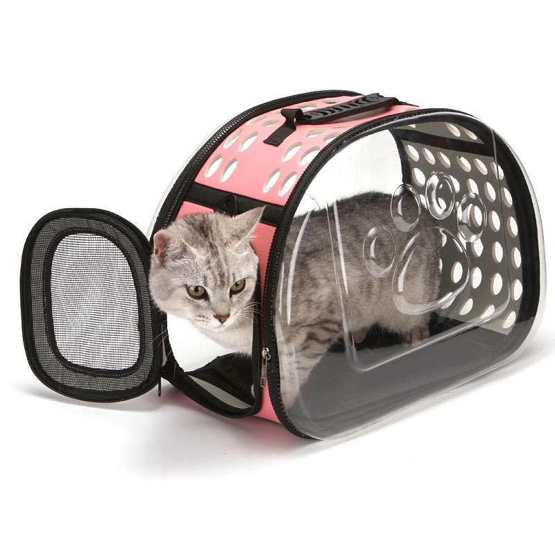 Pet Supplies New Pet Bag Transparent Bag Cat Bag Space Capsule Pet Backpack Portable Pet Out Bag — image 1