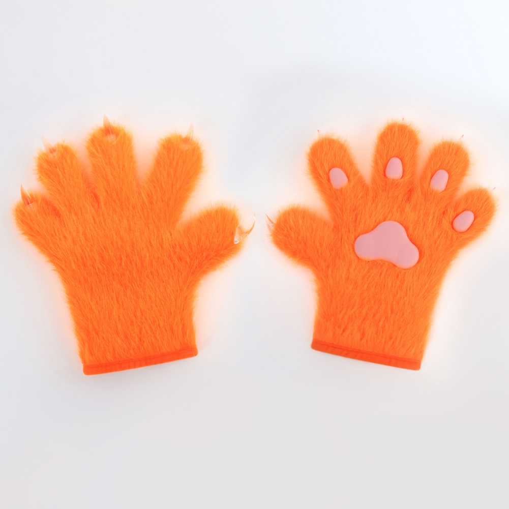 Garras de Gato Realistas para Cosplay, Concha de Carne Fuzzy - Manos de Animal — imagen 4