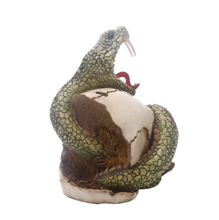 Snake animal skull model resin skull handicraft ornaments — image 3
