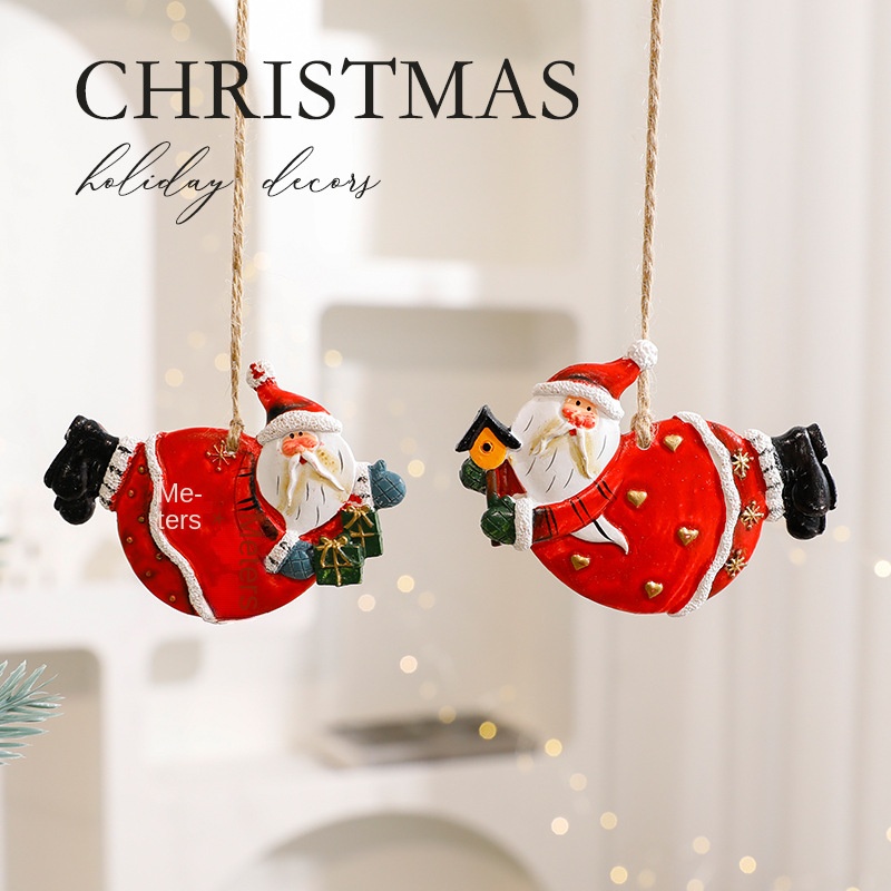 Adorno Navideño Reino de los Cielos Figura de Renuevo Colgante Estilo Animado Decoración para Árbol — imagen 1