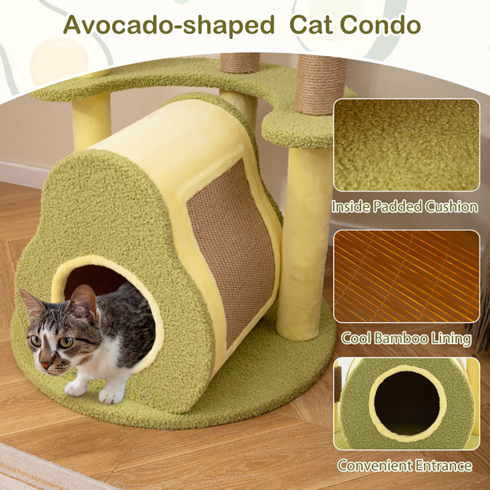 Torre de Gato Multinivel con Condominio Privado en forma de Aguacate — imagen 5